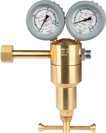 Exemplarische Darstellung: Flaschendruckminderer, Druckregelbereich bis 100 & 200 bar